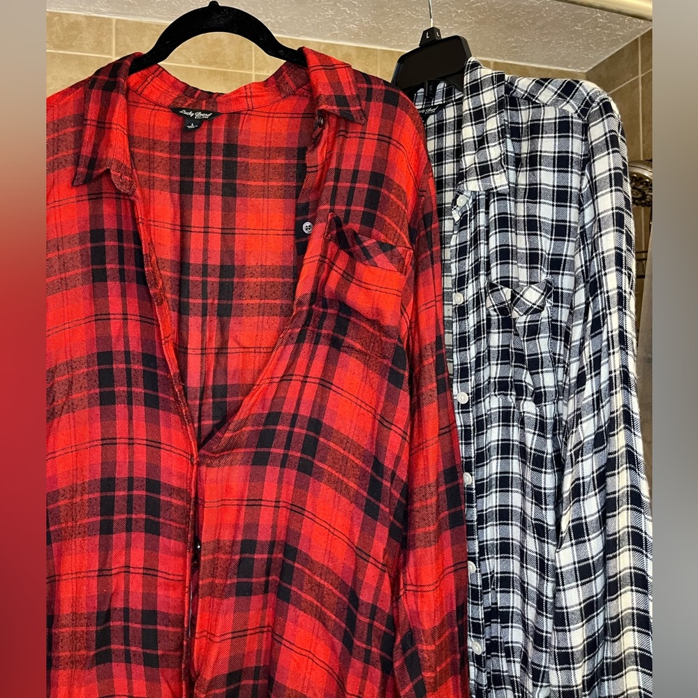 Lucky Brand Long Sleeve Button Up